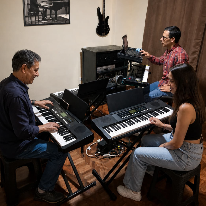 Ensamble musical de estudiantes de Music Planet